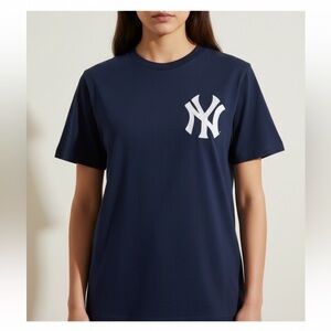 Majestic Navy Blue Short Sleeve Tee